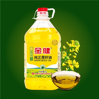 金健纯正菜籽油(5l/瓶) - 瑞禄园·这醴有味商城